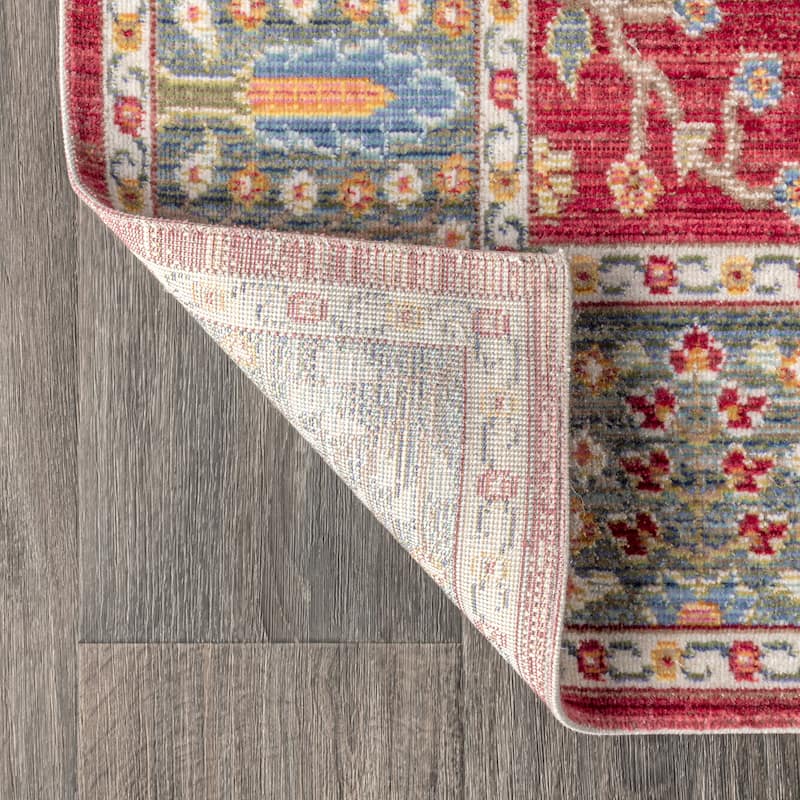 JONATHAN Y Alba Flower and Vine Area Rug