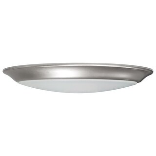 10 inch LED Disk Light CCT Selectable 3K/4K/5K Brushed Nickel Finish ...