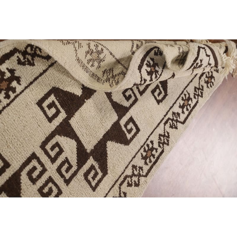 Anatolian Runner Rug Handmade Wool Carpet - 3'0"x 11'9"