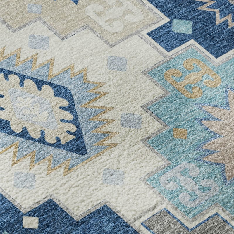 Premium Washable Super Soft Southwest Tribal Mayfield Rug