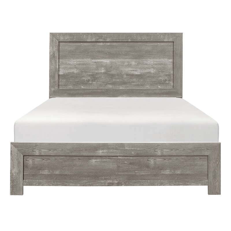Tabina Gray Panel Bed - Full