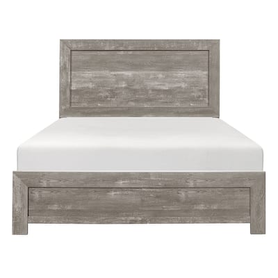 Tabina Gray Panel Bed