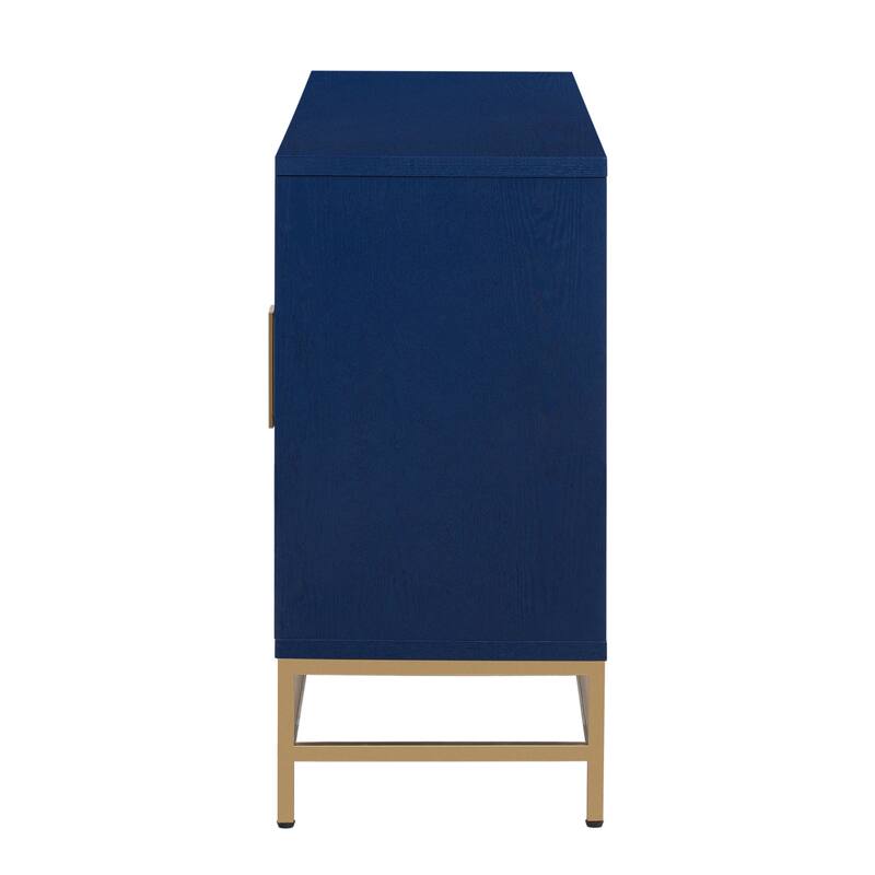 Nestfair Retro-Style Sideboard with Adjustable Shelves