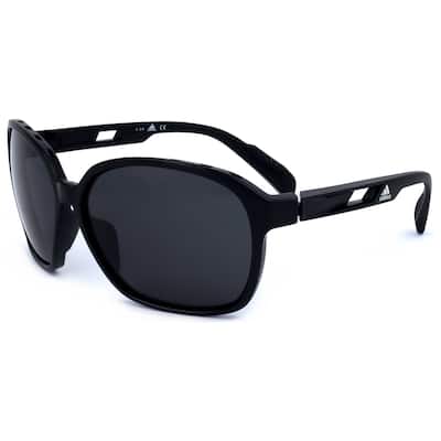 Adidas Sport Woman 62mm Shiny Black Sunglasses SP0013-01A-62