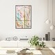 preview thumbnail 28 of 64, Bright Days, Pastel Bright Strokes Modern Gold Canvas Wall Art Print for Living Room