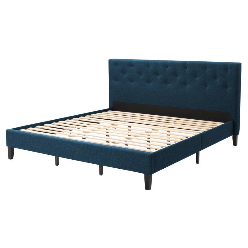 Nova Ridge Tufted Upholstered Bed, King