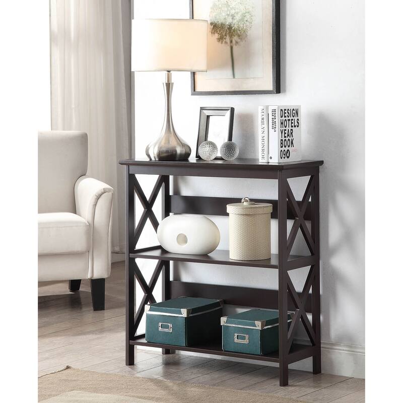 Convenience Concepts Oxford 3 Tier Bookcase - Espresso