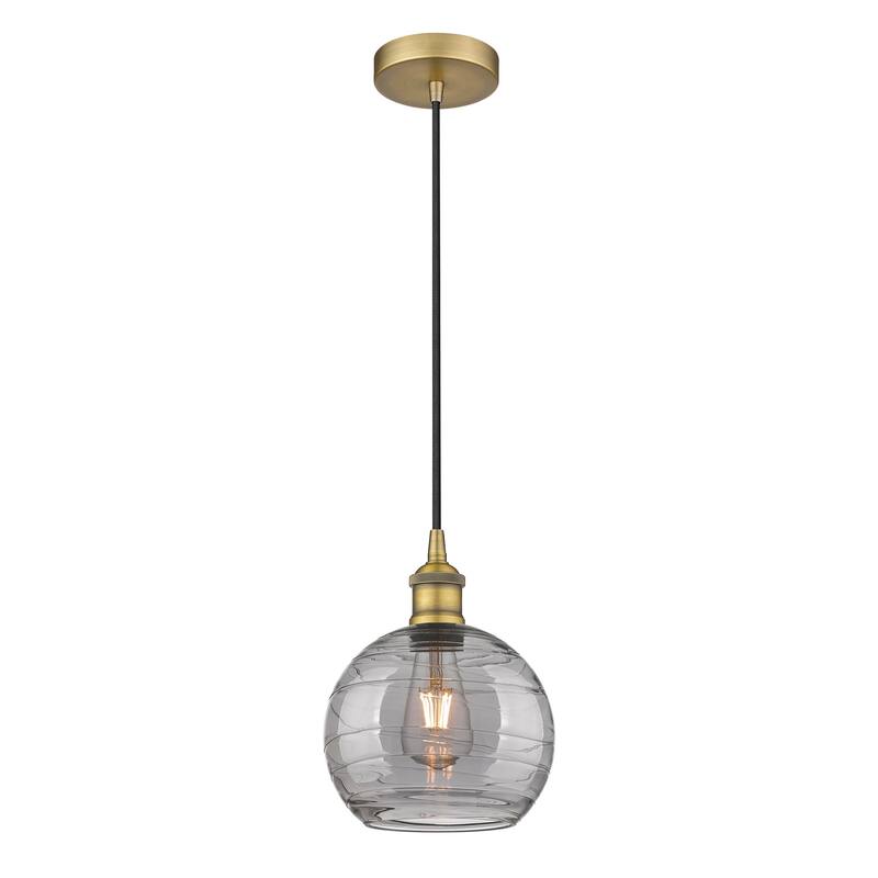 Innovations Lighting 616-1P 10 8 Athens Deco Swirl Pendant Athens Deco
