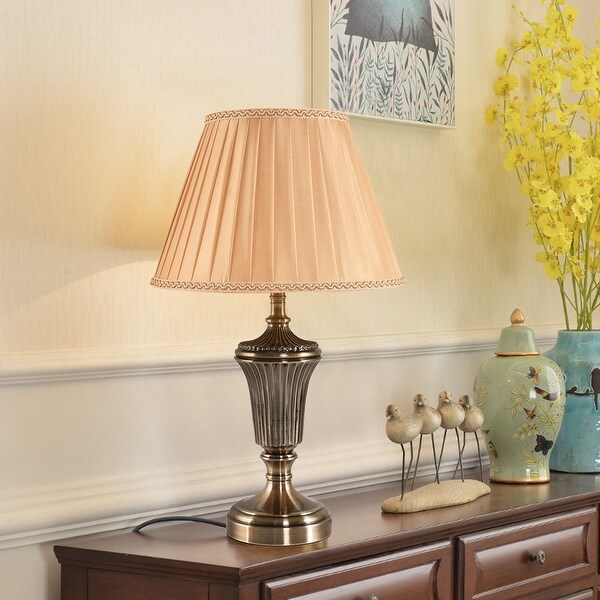 antique brass bedside lamps