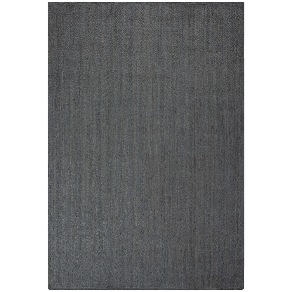 Alora Decor Zenon Tone on Tone Solid Jute Area Rug
