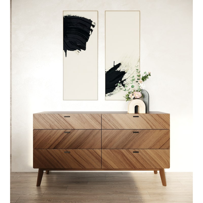 Nova Domus Kamela Modern Walnut Dresser