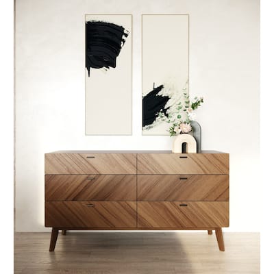 Nova Domus Kamela Modern Walnut Dresser