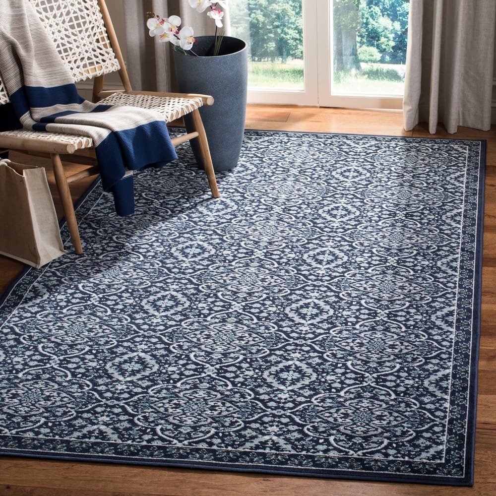 SAFAVIEH Montage Engeliene Indoor/ Outdoor Waterproof Patio Backyard Rug