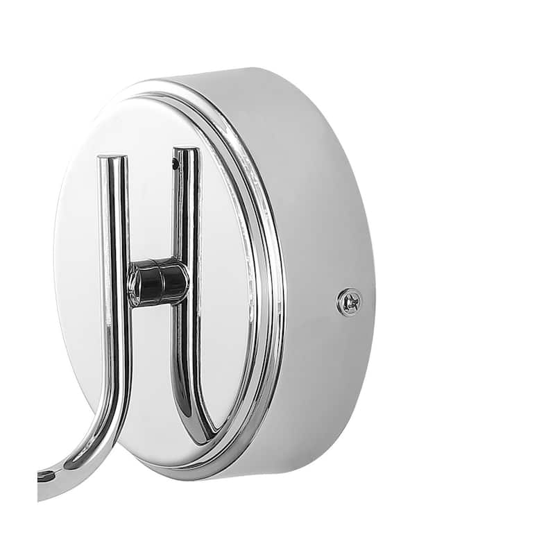 Alain Minimalist Modern Bubble Acrylic/Iron Integrated LED Vanity Light, by JONATHAN Y