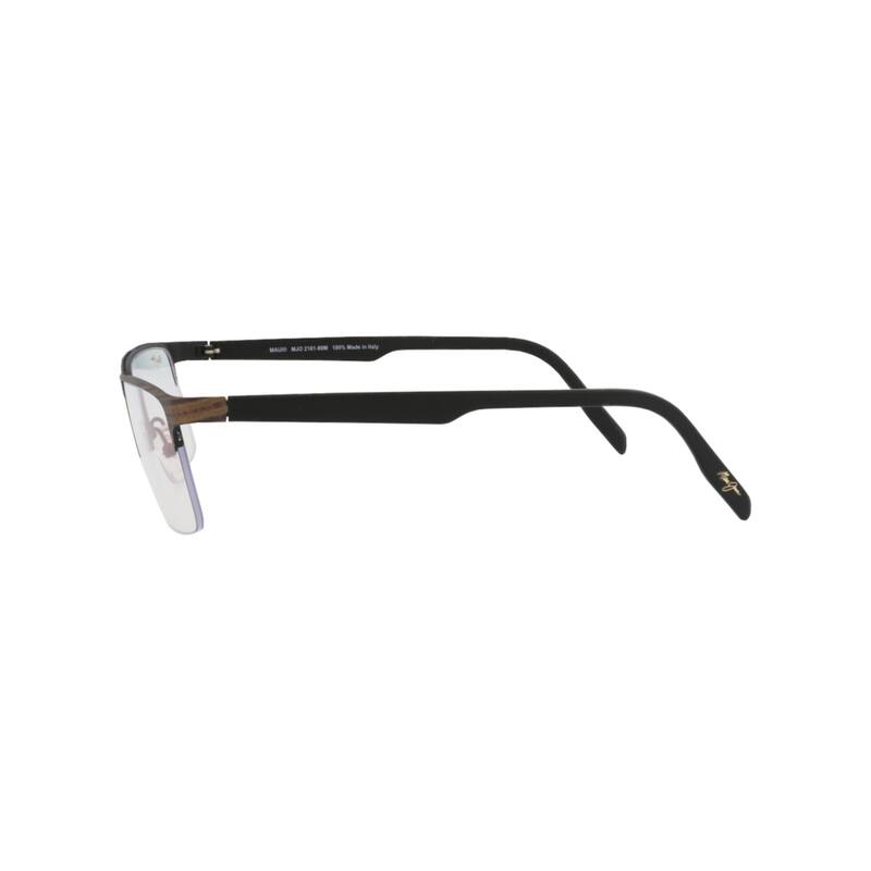 Maui Jim Square-Frame Stainless Steel Optical Frames - N/A