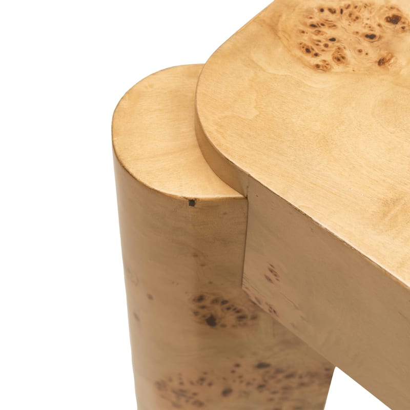 Studio London Chorus 46" Coffee Table with Wood Modern Design