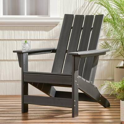 Roomfitters Outdoor Chair, Weather Resistant Patio Lounger with Wide Armrests