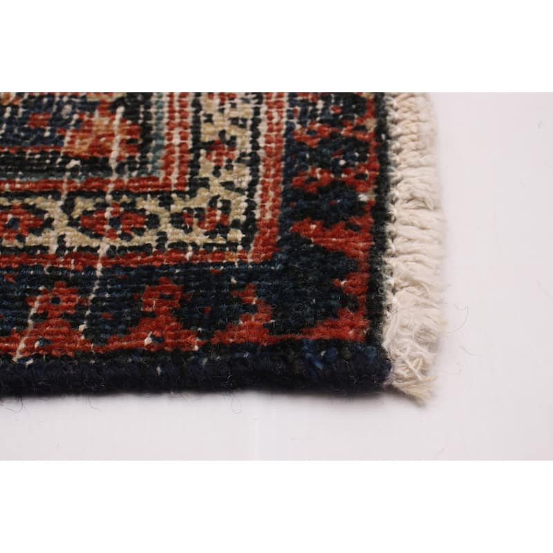 ECARPETGALLERY Hand-knotted Antalya Vintage Red Wool Rug - 7'3 x 10'7