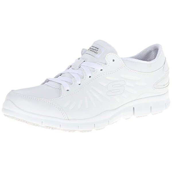 skechers for work women's eldred slip resistant shoe