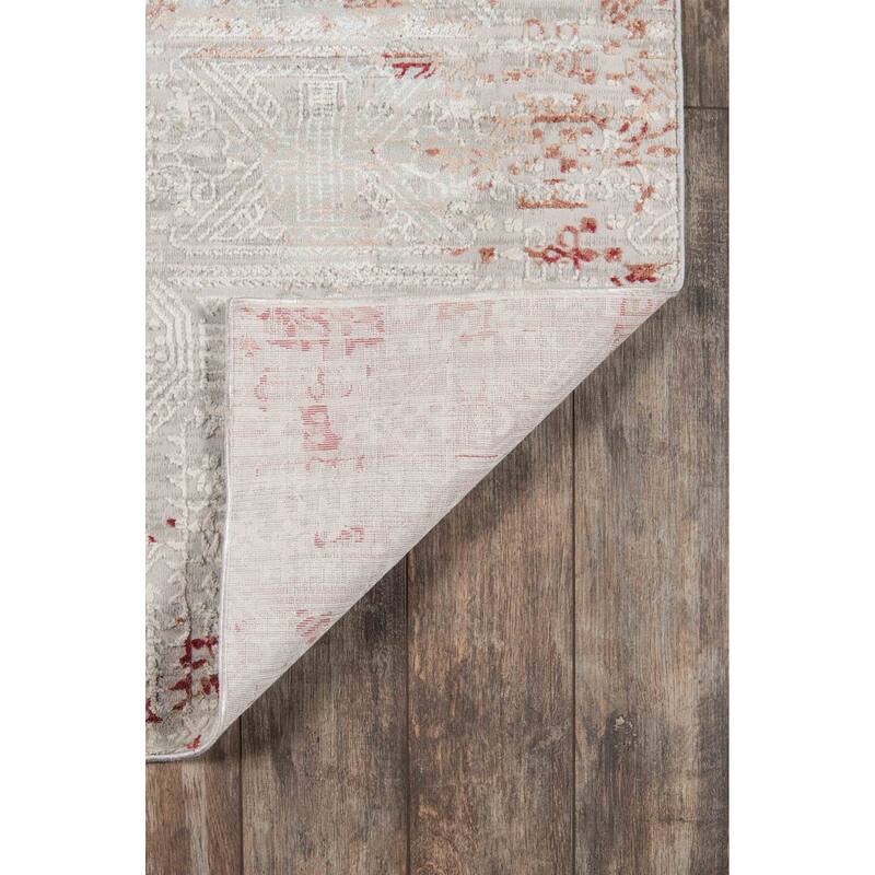 ECARPETGALLERY Machine Woven Amber Transitional Area Rug