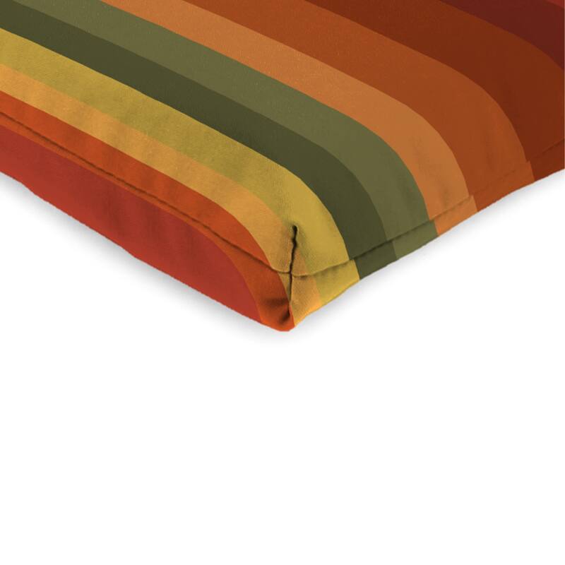 21" x 44" Outdoor Chair Cushion with Ties and Loop - 44'' L x 21'' W x 3.5'' H