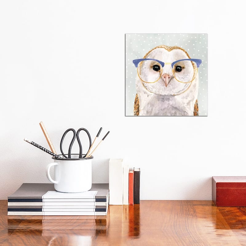iCanvas "Four-eyed Forester II" by Victoria Borges Canvas Print - 12x12x0.75