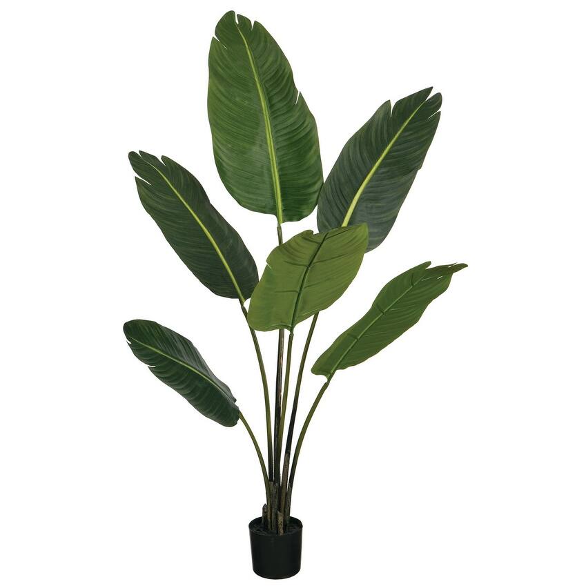 Sullivans Artificial Bird Of Paradise Foliage Tree 50"H Green - 32"L x 32"W x 4' 2"H