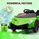 preview thumbnail 12 of 27, 12V Kids Ride On Car, Licensed Lamborghini Veneno Electric Car for Kids, Battery Powered Sports Car for Kids Gift