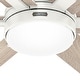 preview thumbnail 11 of 18, Hunter 52" Georgetown ENERGY STAR® Ceiling Fan w/ LED Light, Remote - Contemporary - Easy Install!