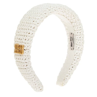 Miu Miu Crochet Headband