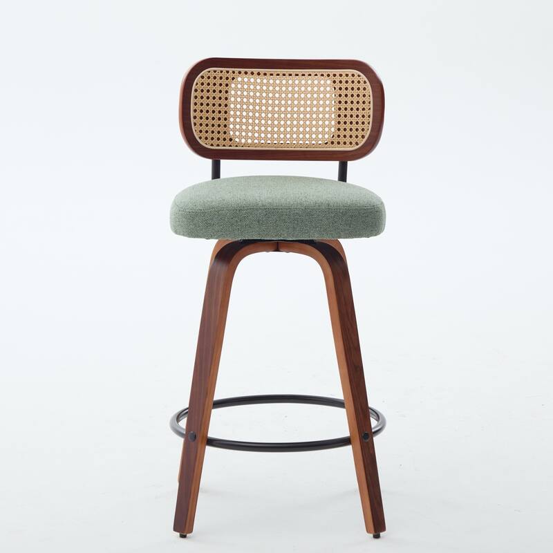 Set of 2 26-Inch Counter Height Bar Stools