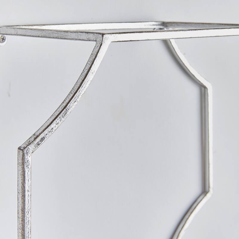 Hudson Mirrored Wall Shelves, Set Of 3