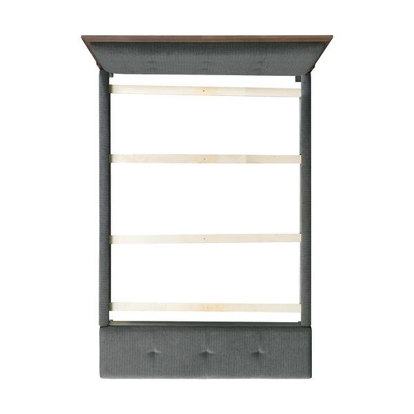 Picket House Furnishings Jaxon Queen Storage 3PC Bedroom Set in Grey