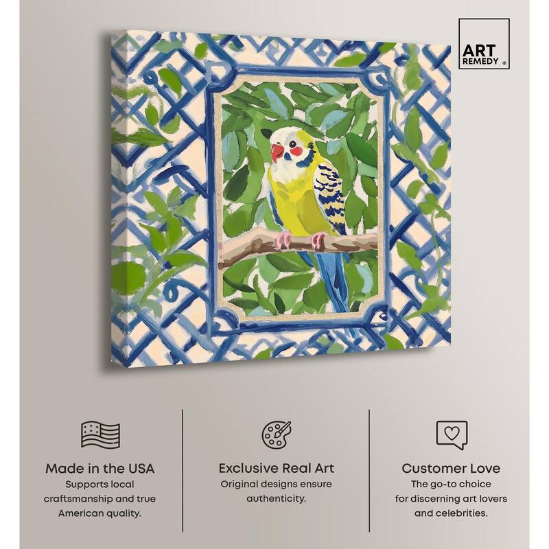 Garden Gate I Canvas by Art Remedy, Gallery Wrapped