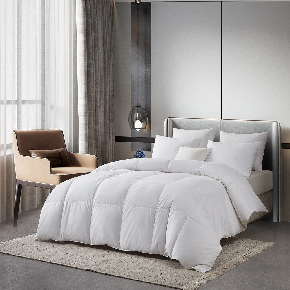 Serta Tencel Cotton Blend European White Down Comforter