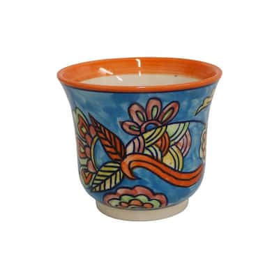 Home&Manor Ceramic Planter Multicolor
