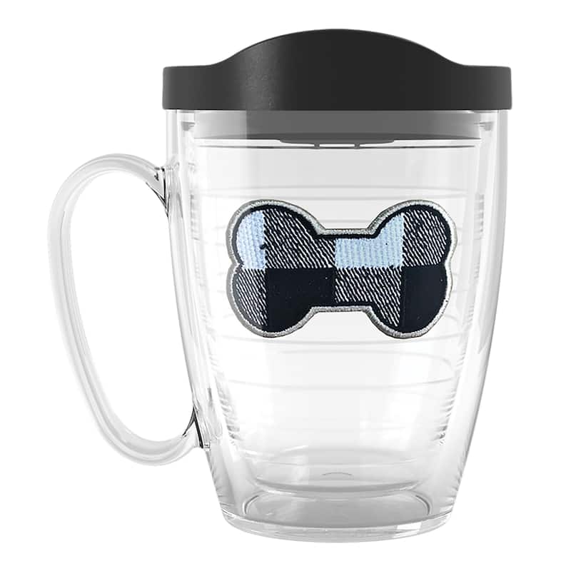 Tervis Plaid Bone Made in USA Double Walled Insulated Travel Tumbler, Classic - 16oz Mug - 16oz Mug
