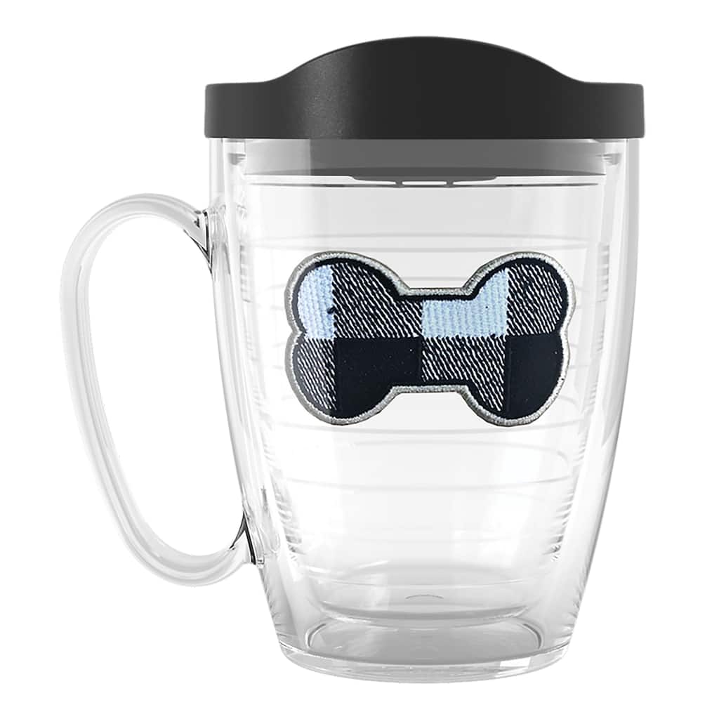 Tervis Plaid Bone Made in USA Double Walled Insulated Travel Tumbler, Classic - 16oz Mug