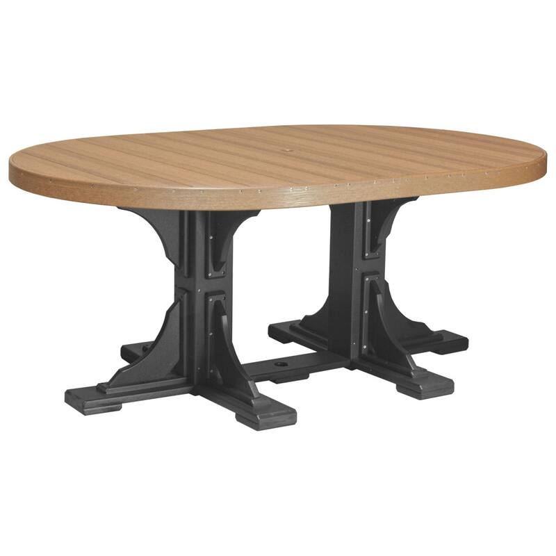Poly Lumber Oval Table