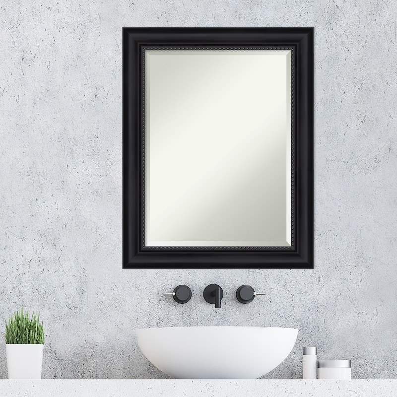 Beveled Bathroom Wall Mirror - Astor Frame