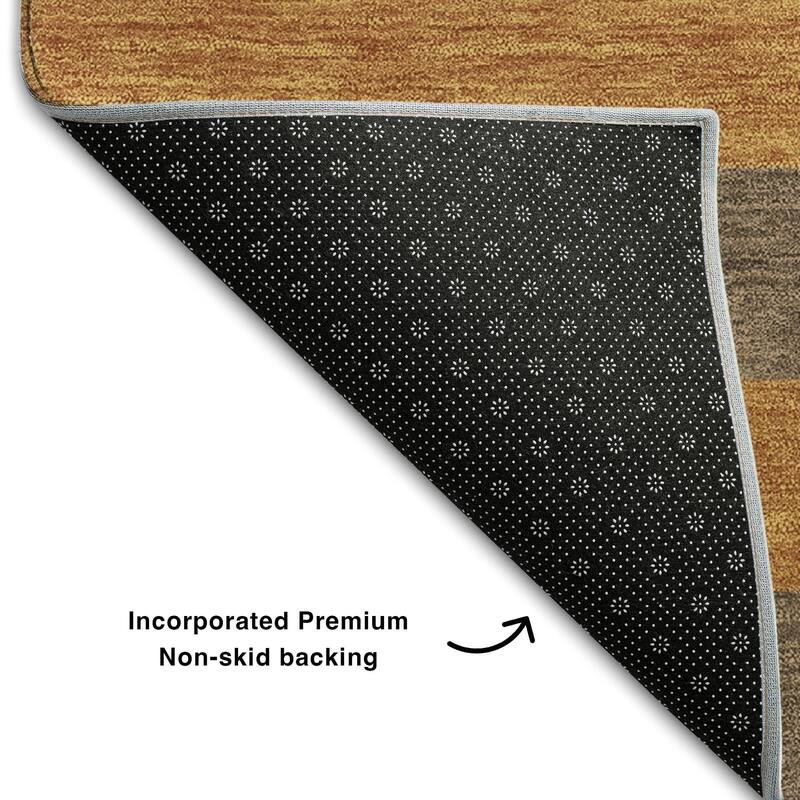 Premium Washable Super Soft Cabana Stripe Mayfield Rug