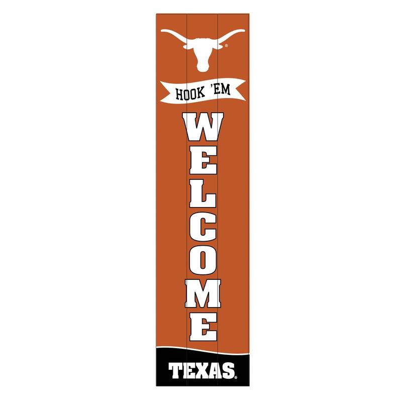 47" Porch Leaner Welcome Wall Sign, University of Texas