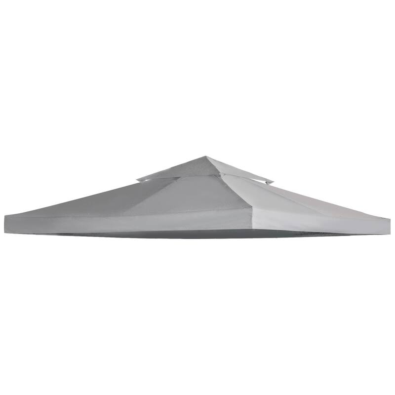 Gazebo Replacement Canopy, 2-Tier Top UV Cover