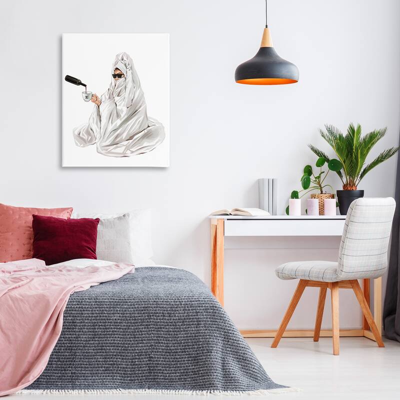 Stupell Glam Comfort Pouring Drink Canvas Wall Art Design By Ziwei Li