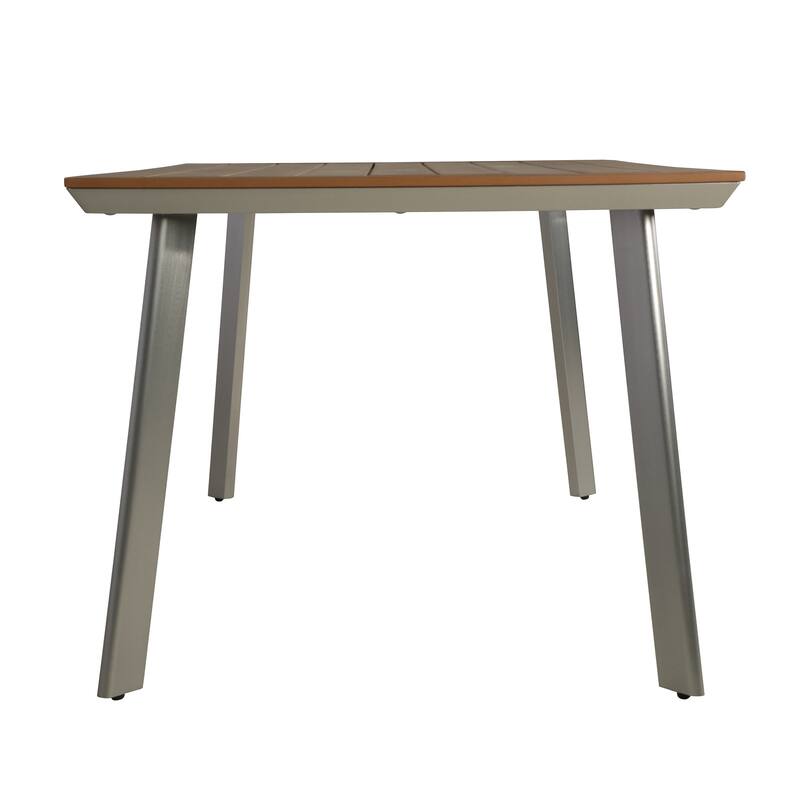 LEEDS DINING table WITH FAUX WOOD TOP