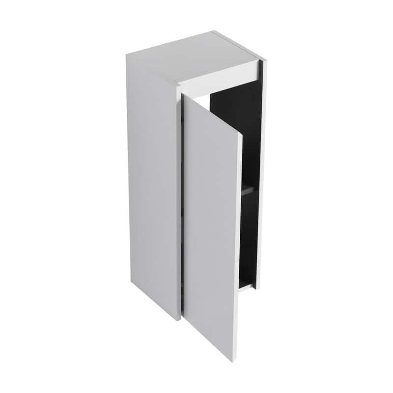 MEDUNJESS Bathroom Side Cabinet, Float Mounting Design