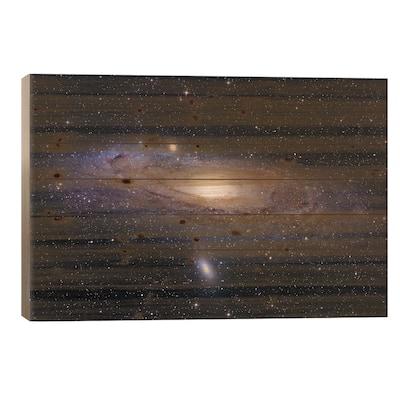 M31, Andromeda Galaxy Mosaic I Print On Wood by Robert Gendler - Multi-Color