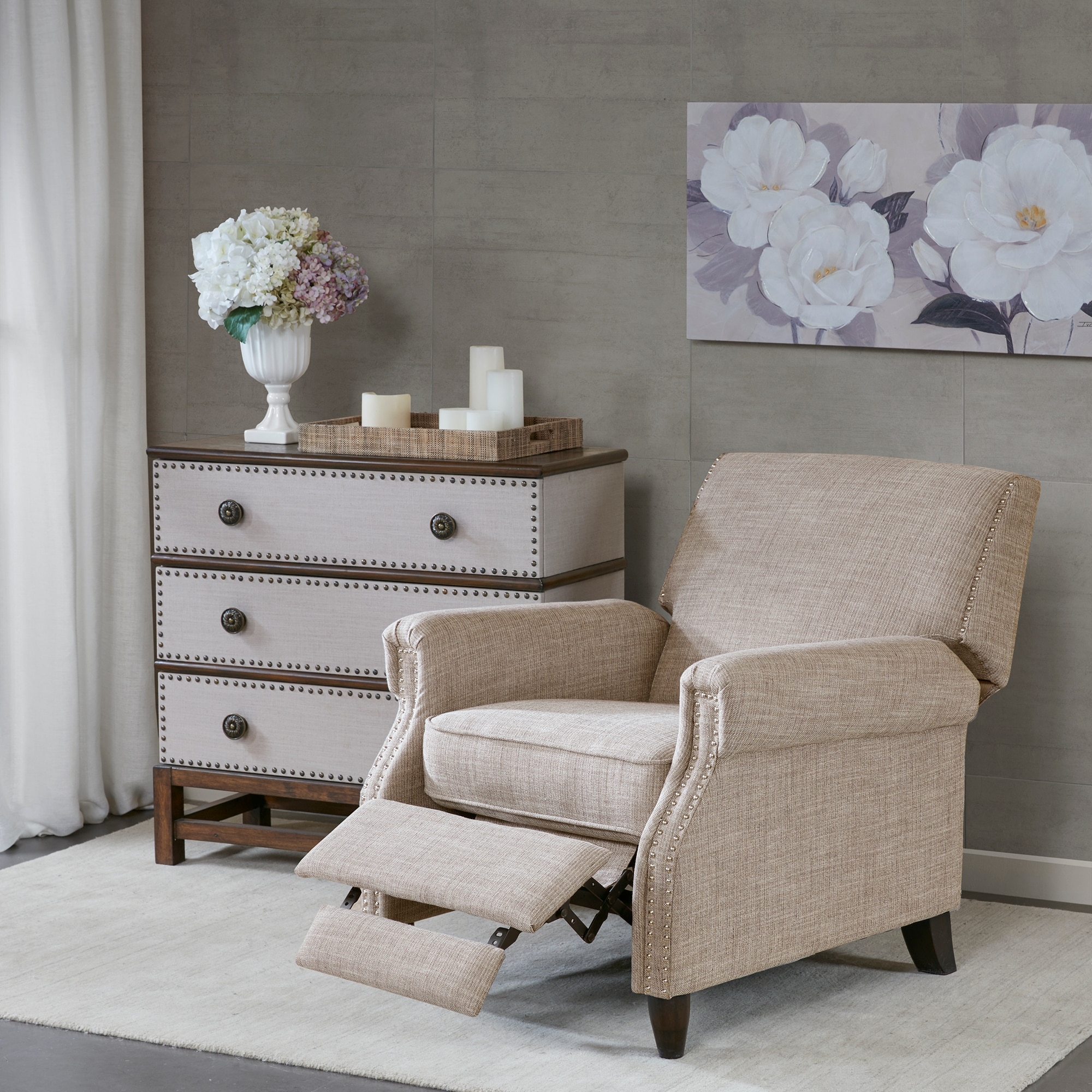 Madison Park Julian Push Back Recliner