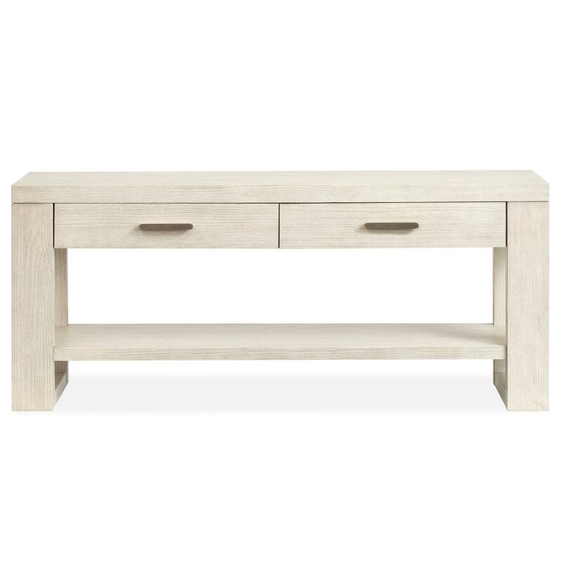 Magnussen Home Refton Balboa Mist Rectangular Sofa Table - 64''W x 16''D x 27''H