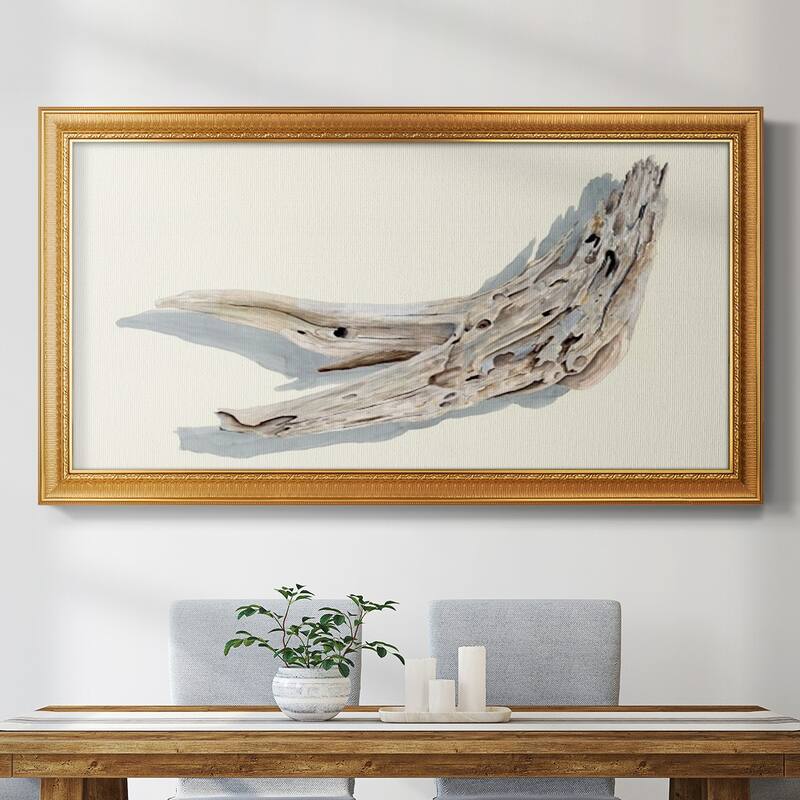 Driftwood Study III Premium Framed Canvas- Ready to Hang